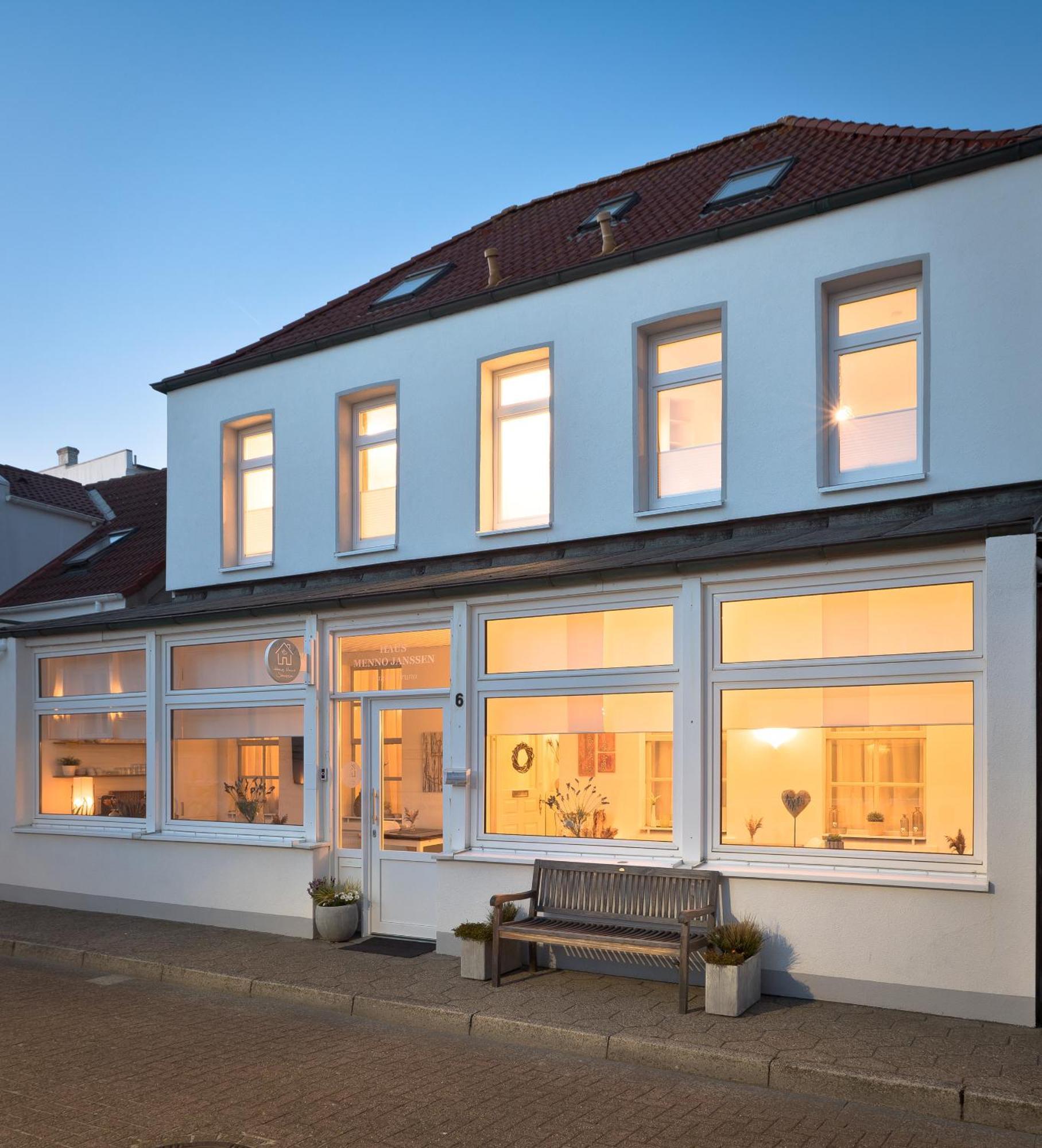 Haus Menno Janssen - Einzelzimmer Norderney Esterno foto